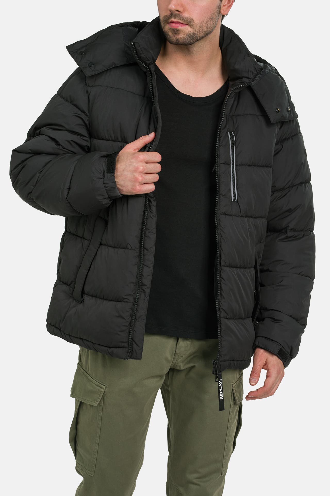 REPLAY Anorak schwarz, Bild 1