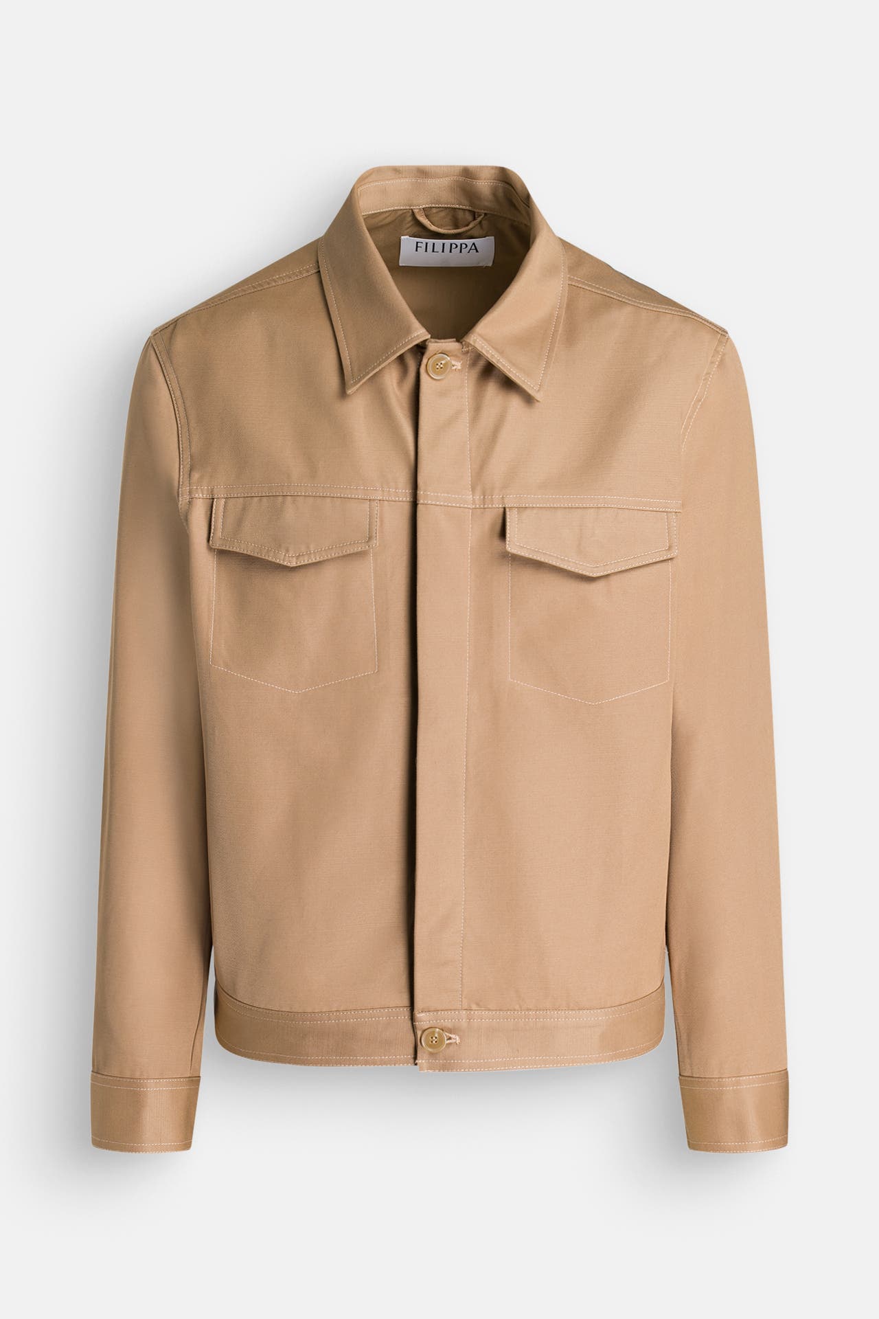 FILIPPA K Overshirt camel, Bild 1