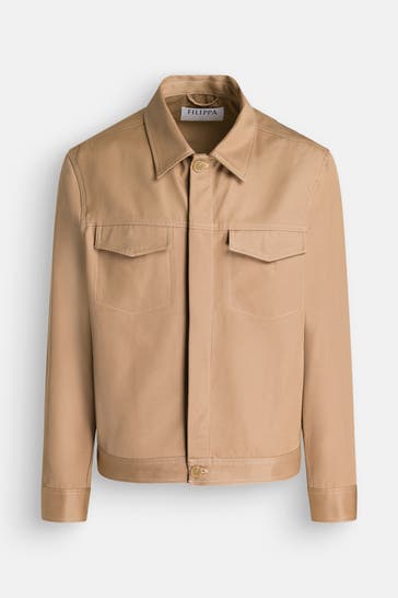 FILIPPA K Overshirt camel