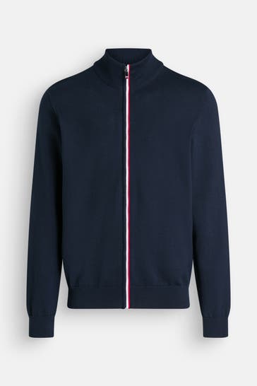 HECHTER Paris Strickjacke nachtblau