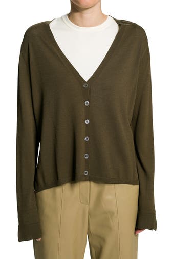 RIANI Strickjacke khaki
