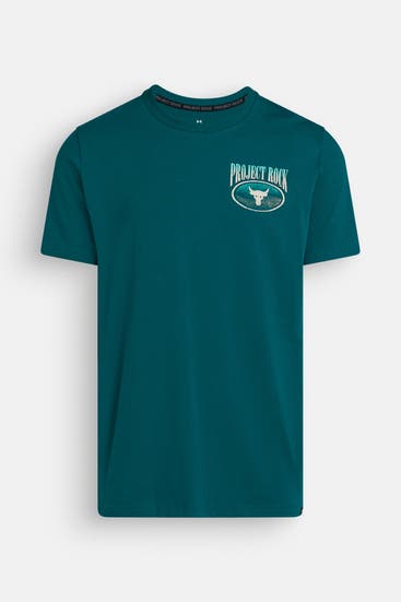 UNDER ARMOUR - T-shirt petrol