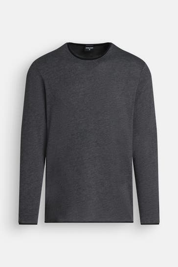 STRELLSON Strickpullover 'Prospect' grau