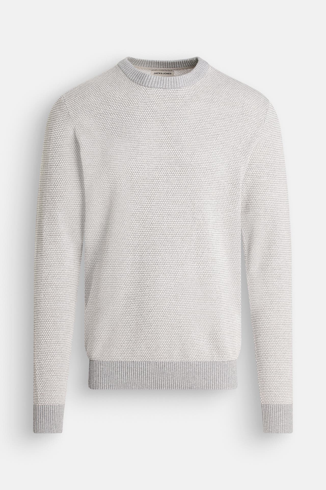 JACK & JONES Strickpullover hellgrau, Bild 1