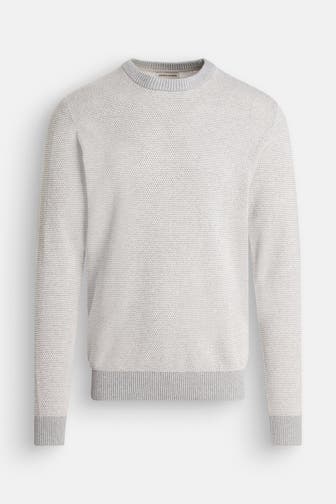 JACK & JONES Strickpullover hellgrau