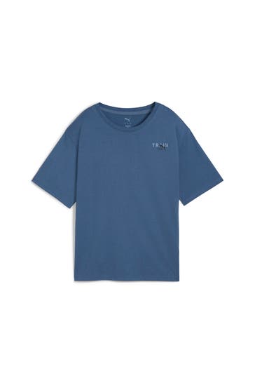 PUMA Azure blue performance shirt