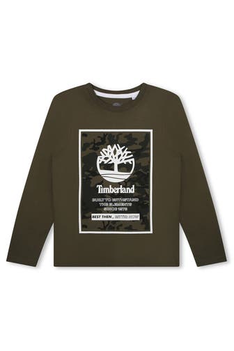 TIMBERLAND Longsleeve oliv