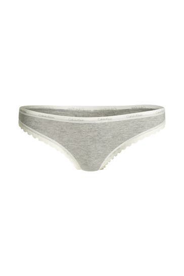 CK UNDERWEAR String hellgrau