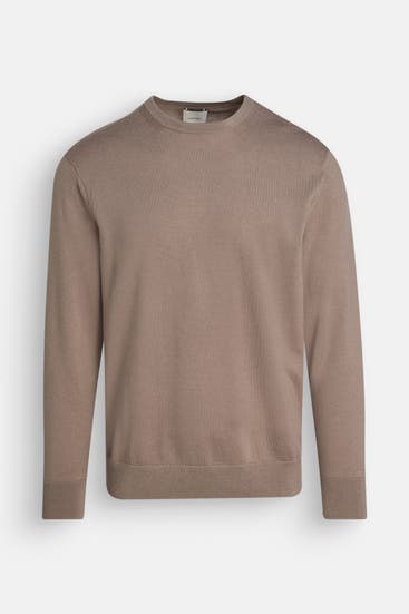 CALVIN KLEIN - Wollpullover greige
