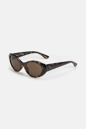 VERSACE Sonnenbrille dunkelbraun