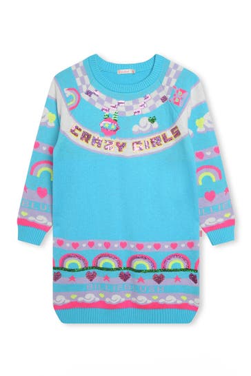 BILLIEBLUSH Strickkleid mehrfarbig