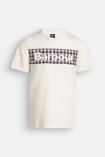 BARBOUR T-Shirt ecru