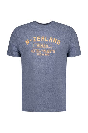 NEW ZEALAND AUCKLAND T-Shirt graublau