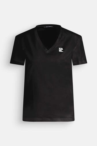 KARL LAGERFELD T-Shirt schwarz