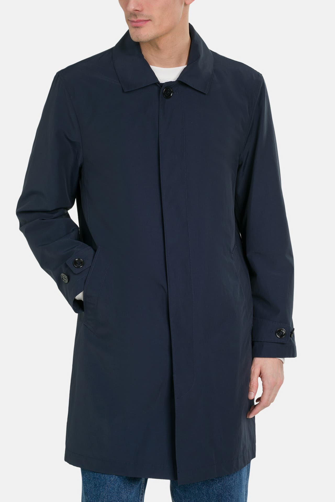 HECHTER Paris Trenchcoat navy, Bild 1