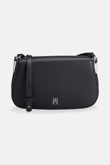 TOMMY HILFIGER Umhängetasche schwarz