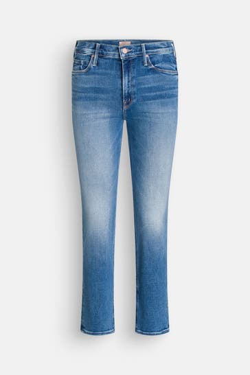 MOTHER Jeans 'The Mid Rise Dazzler Crop' slim