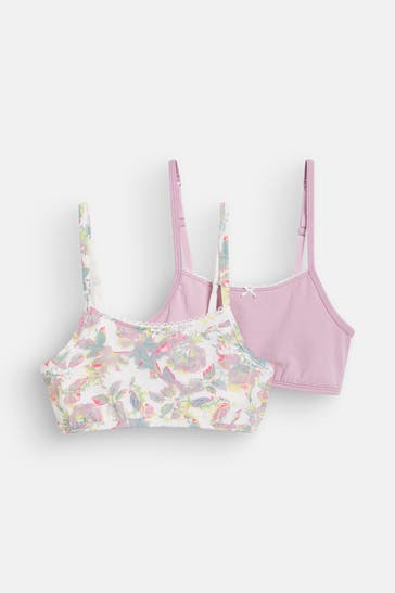 SANETTA 2er Pack Bustiers altrosa-gemustert