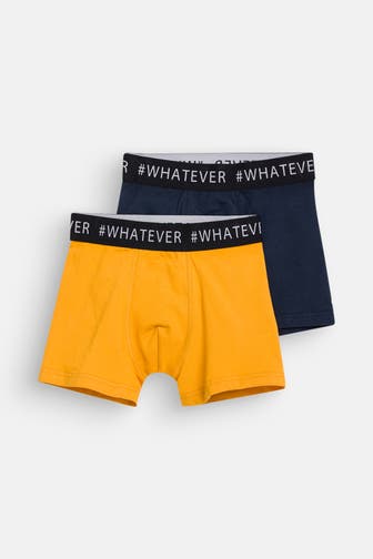 SANETTA 2er Pack Unterhosen gelb-dunkelblau