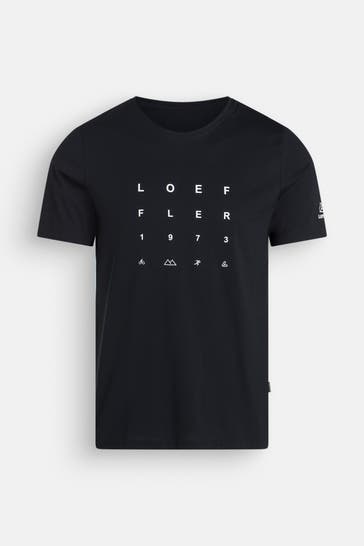LÖFFLER T-Shirt schwarz