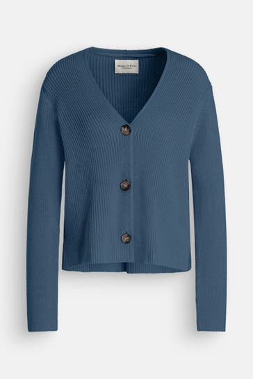 MARC O'POLO Strickjacke marine