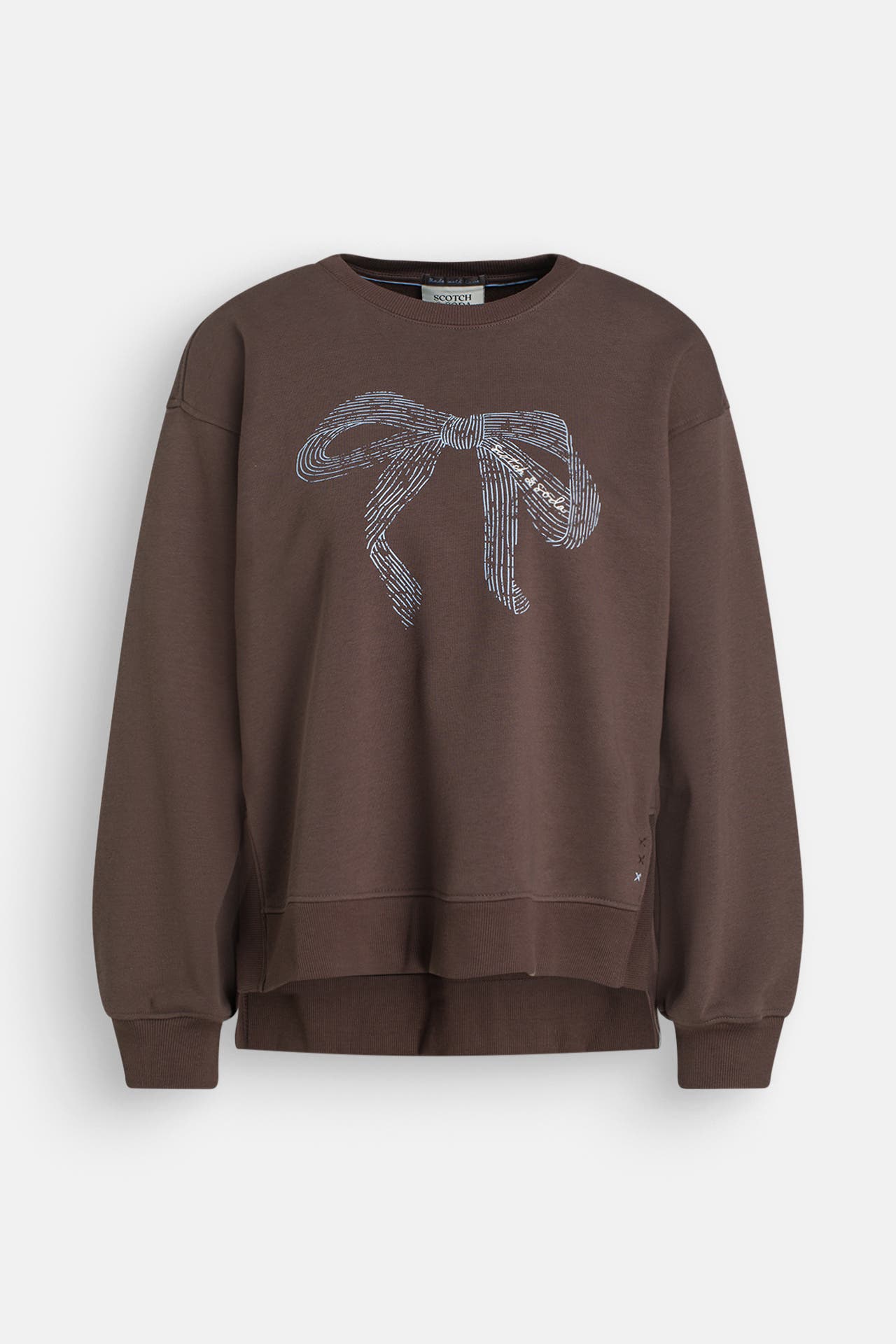 SCOTCH & SODA Sweatshirt dunkelbraun, Bild 1