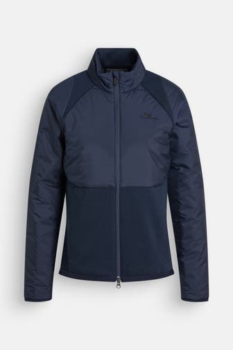 J.LINDEBERG SPORTSWEAR Fleecejacke 'Shona Hybrid' nachtblau