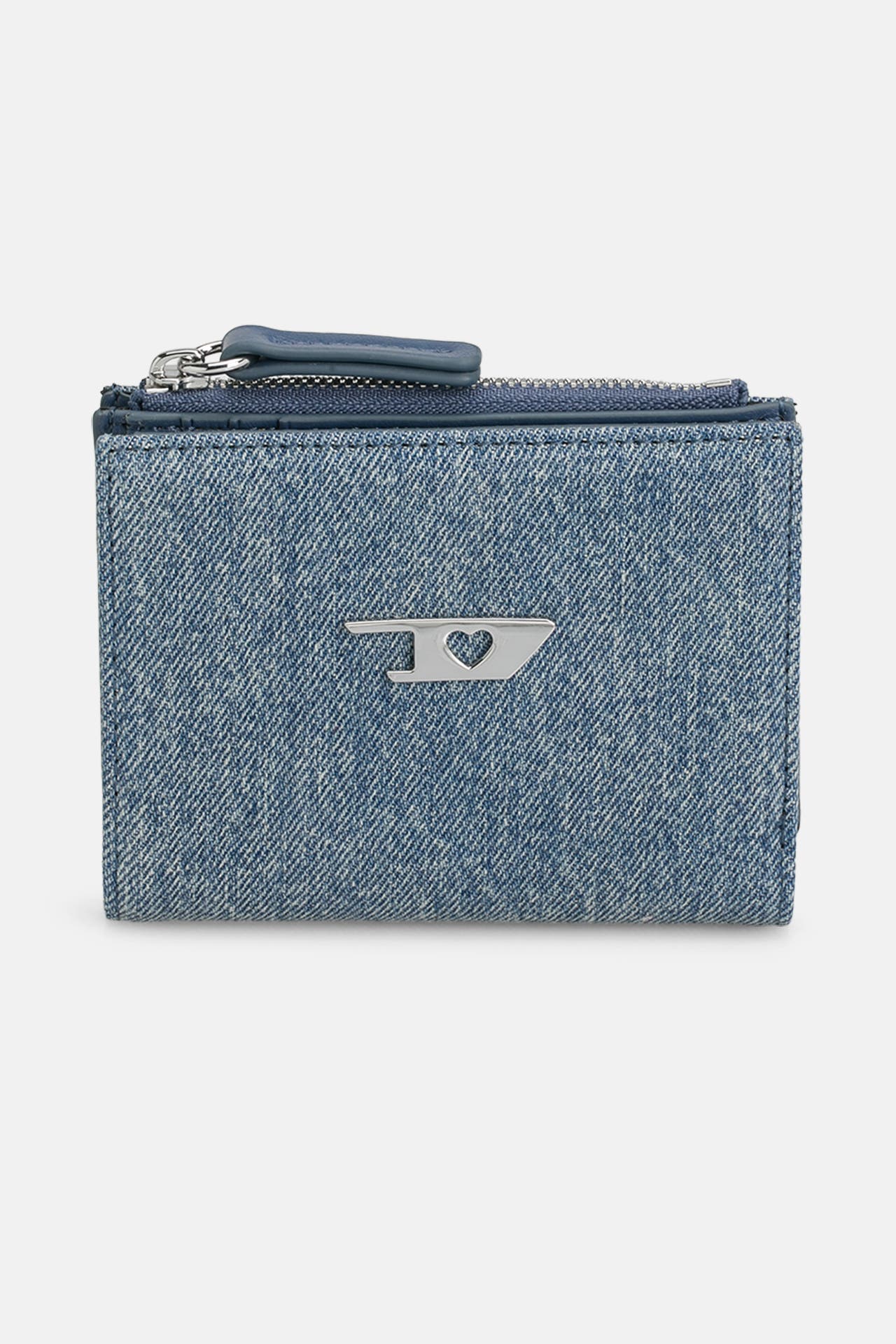 DIESEL Geldbörse 'Heart' denim, Bild 1