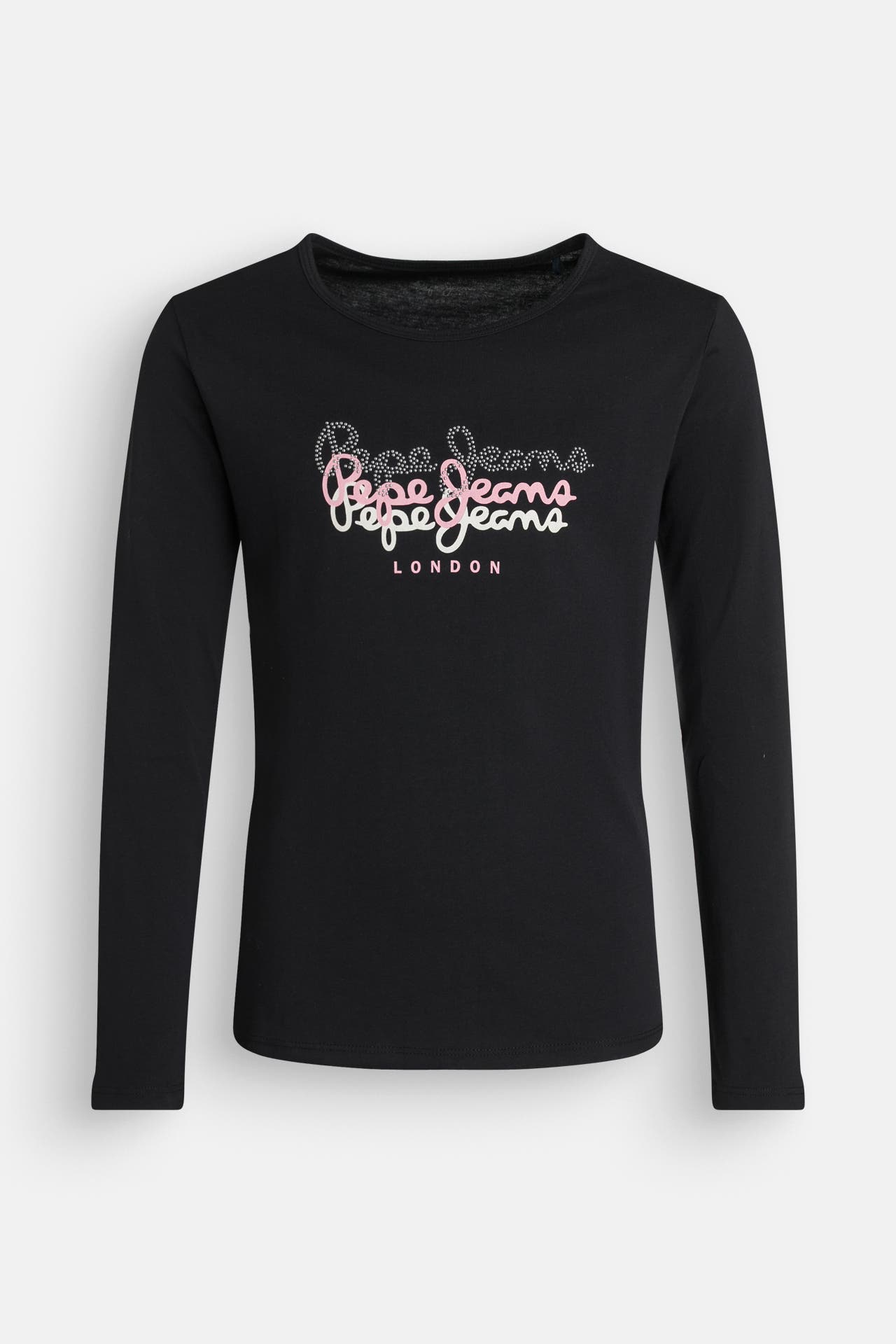 PEPE JEANS Langarmshirt 'Tianne' schwarz, Bild 1