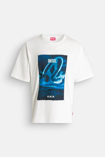DIESEL T-Shirt offwhite