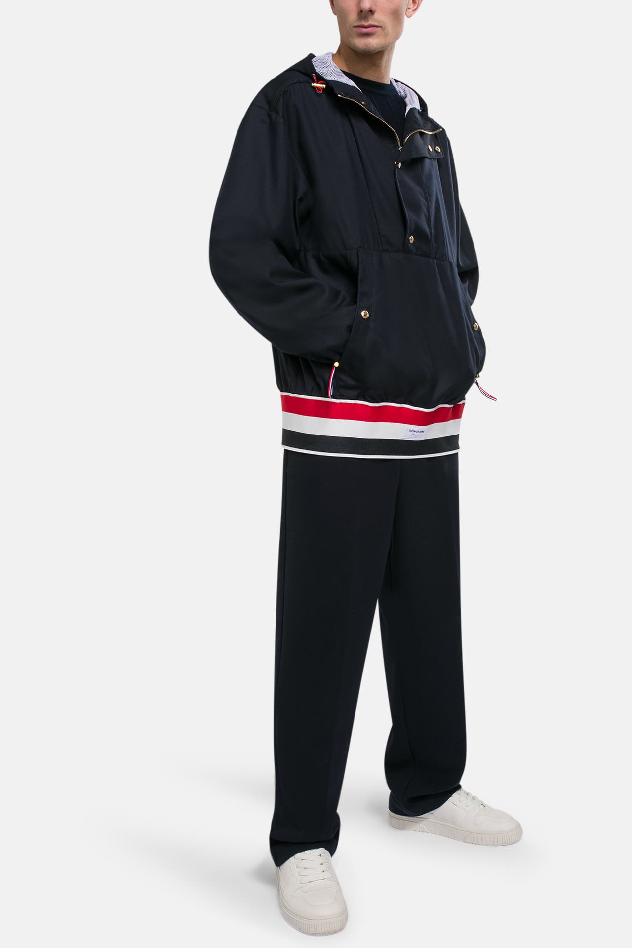 THOM BROWNE Anorak navy, Bild 1