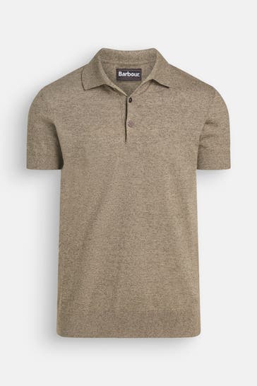 BARBOUR Polo-Shirt graugrün
