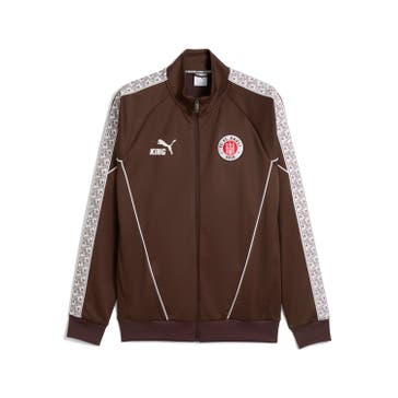 PUMA Trainingsjacke 'FCSP King Anthem' braun
