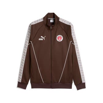 PUMA Trainingsjacke 'FCSP King Anthem' braun