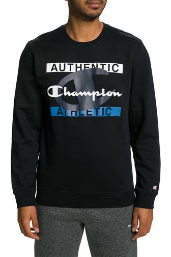 CHAMPION Sweatshirt schwarz