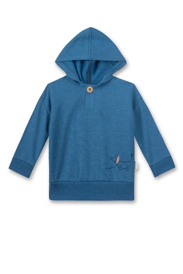 SANETTA Hoodie azurblau