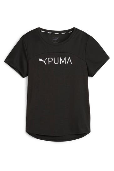 PUMA T-Shirt schwarz