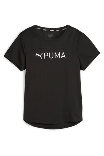 PUMA T-Shirt schwarz
