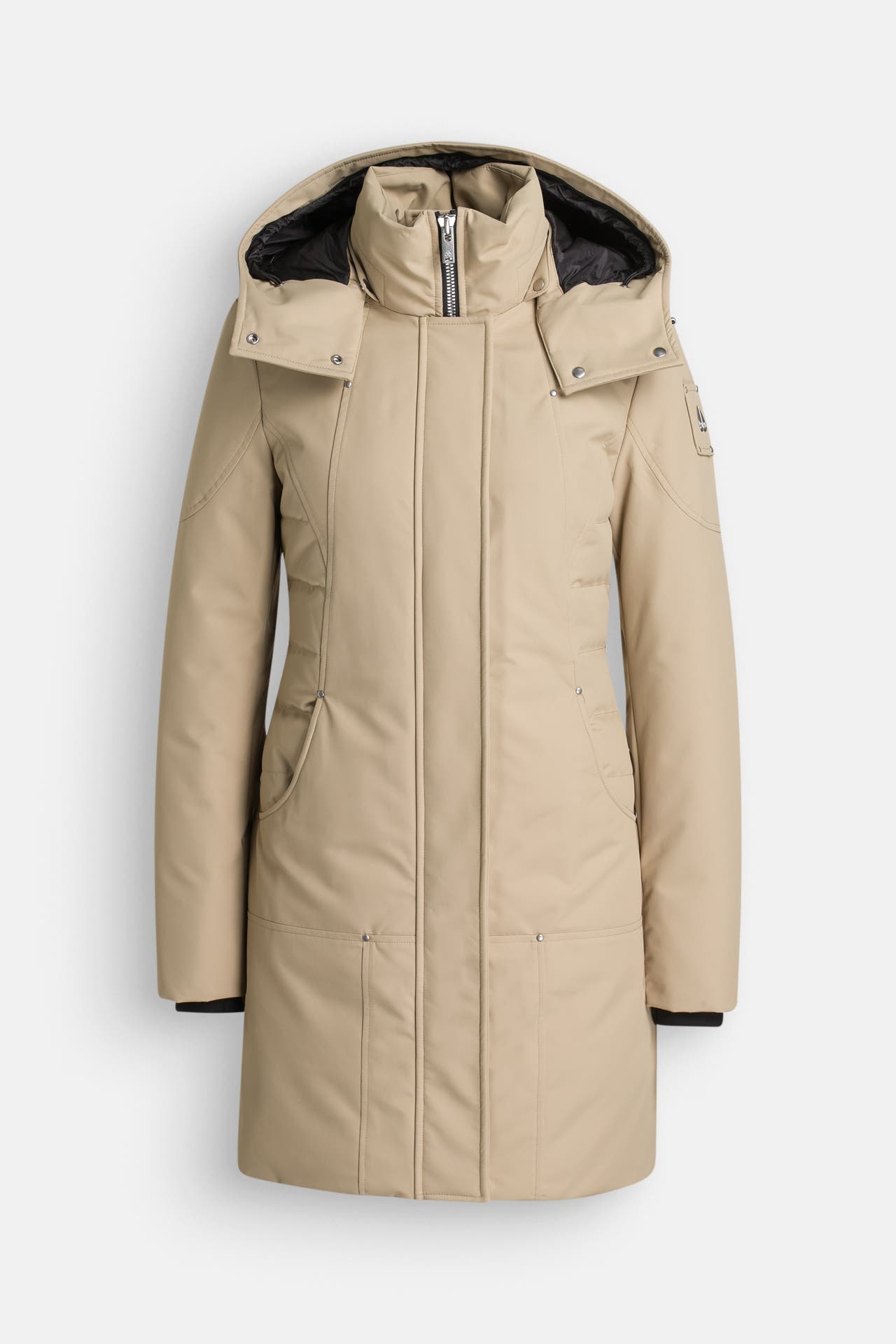 MOOSE KNUCKLES Daunenmantel 'W Cloud Parka SH' hellbraun, Bild 1