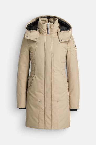 MOOSE KNUCKLES - Daunenmantel 'W Cloud Parka SH' hellbraun