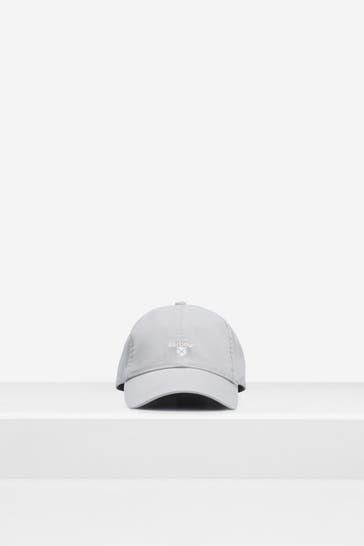 BARBOUR Basecap 'Cascade' hellgrau