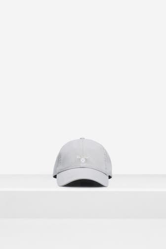 BARBOUR Basecap 'Cascade' hellgrau