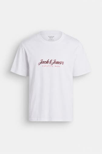 JACK & JONES T-Shirt weiß