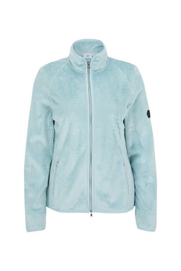 JOY SPORTSWEAR Teddyfleece-Jacke 'Malena' aqua