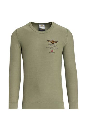 AERONAUTICA MILITARE Strickpullover khaki