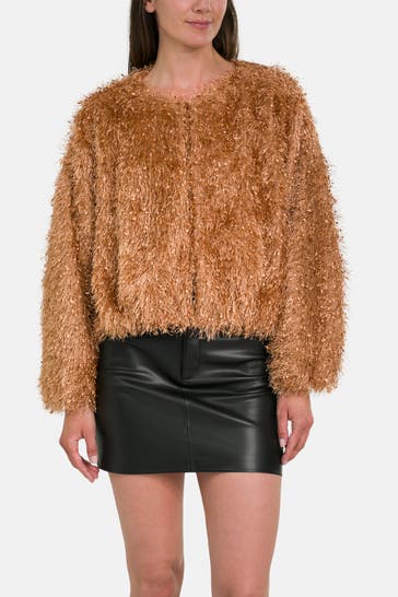 DRYKORN Fransenjacke 'Kilchurn' bronze