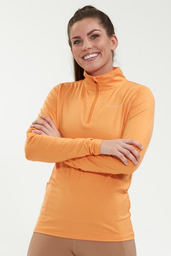 ENDURANCE Midlayer 'Almati' orange