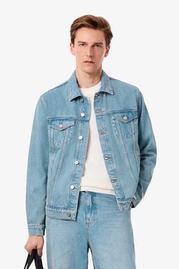 LACOSTE Jeansjacke blau