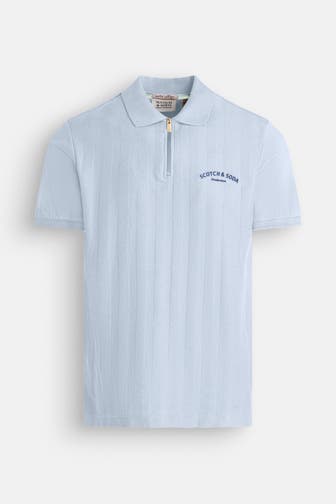 SCOTCH & SODA Polo-Shirt hellblau