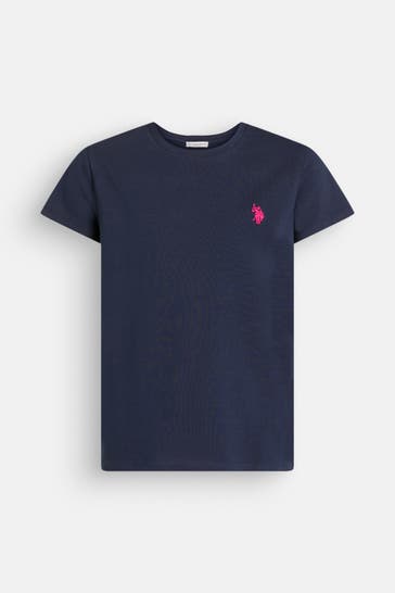 U.S. POLO ASSN. T-Shirt 'Gaia' nachtblau